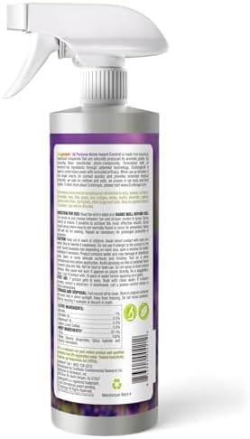 EcoVenger by EcoRaider All Purpose Insect Control 16 oz, Fleas, Fruit Flies, Gnats, Moths, Roaches, Spiders, Fast Kill, Lasting Prevention, Kill Eggs, Plant Extract Based & Non-Toxic, Child & Pet Safe