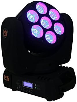 LMH700 4-in-1 RGBW LED Beam Wash Lamp Moving Head Light DJ Show Stage Lighting