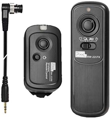 Pixel Camera Remote Shutter Release RW-DC0 for Nikon Wireless 2.4GHz 262ft | For Nikon Z8 Z9 D3 D4 D5 D800 D850 D800E D810A D810 D700 D500 D300 D300s D200 F100 F90 F90X F6 F5 D1X D2H MC-30A MC-36A