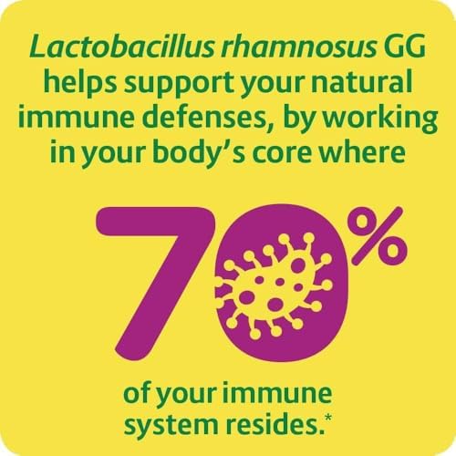 Culturelle 3-in-1 Complete Probiotic + Omega 3's Once Daily, 30 Count | 10B Live Cultures of Lactobacillus rhamnosus GG, Omega -3 Fish Oil, Immune & Heart Health Support*, Once Daily, Non-GMO