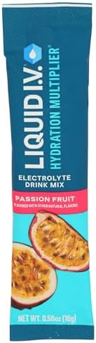 Liquid IV, Passion Fruit Hydration Drink Mix, 0.6 Ounce