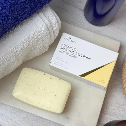 Revitale Advanced BHA Salicylic Acid & Sulphur Scrub Soap