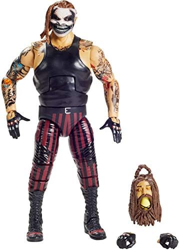 WWE MATTEL The Fiend Bray Wyatt Elite Series #78 Deluxe Action Figure with Realistic Facial Detailing, Iconic Ring Gear & Accessories, Multi (GKY13)