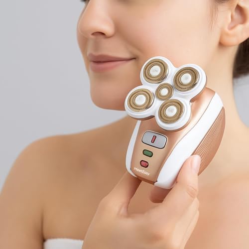 Electric Leg Shaver for Women, Painless Rechargeable Lady Razor