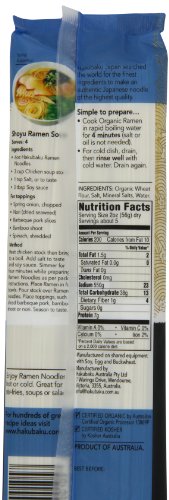 Hakubaku Organic Ramen Noodles, 9.5 OZ