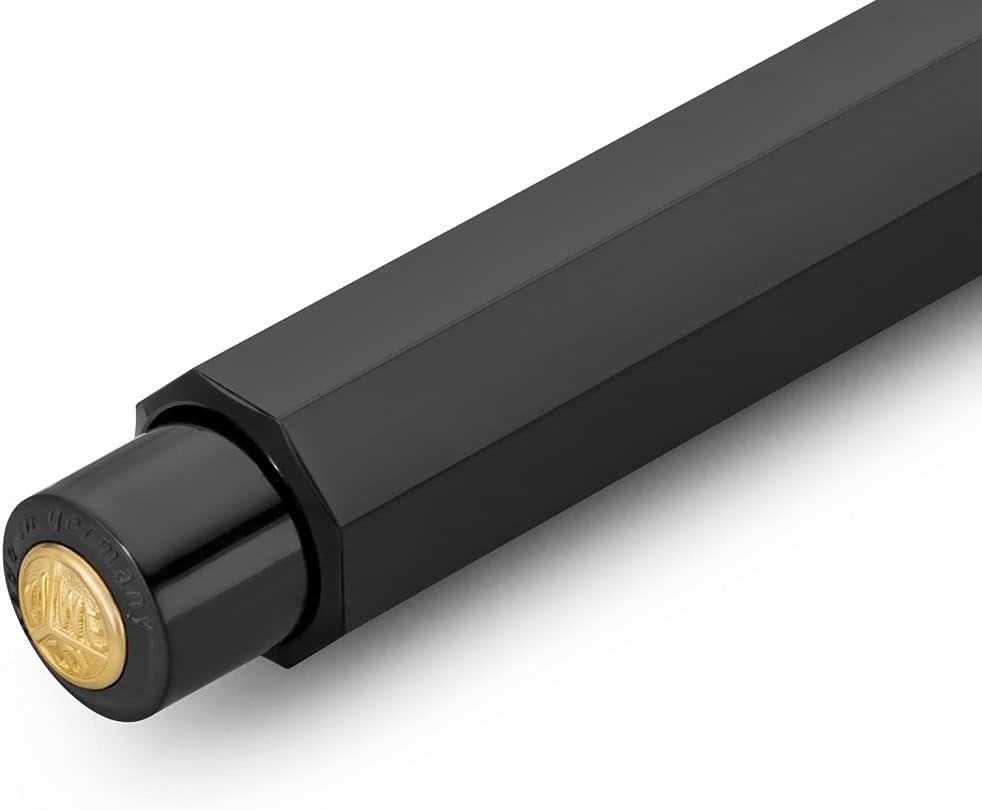 Kaweco CLASSIC SPORT Fountain Pen White with 23 Carat Gold-Plated Steel Nib and Iridium Tip for Ink Cartridges I Sport Fountain Pen 13 cm I Nib: BB (Extra Broad)