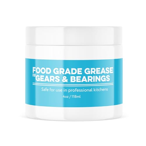 Impresa High-Viscosity 4 Oz Food Grade Grease - White Smooth Operation for Stand Mixers & Appliances - Gear Wear Protection & Extended Equipment Life - Food-Safe Formula Made in USA