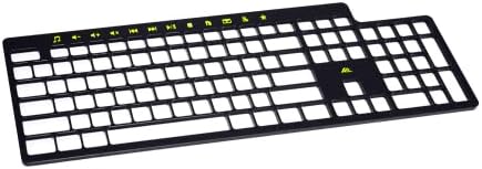 ALT ClearKeys Keyguard Custom Made for Alt ClearKeys Large Print Keyboard - Custom Keyguard for Temporary or Permanent Motor Skill Difficulties