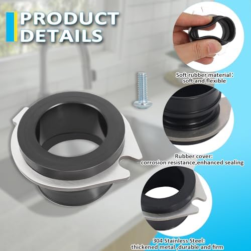 75499 Flex Coupler Garbage Disposal Replacement Parts Compatible with Insink-erator
