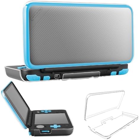 TNP Clear Hard Shell Case for New Nintendo 2DS XL/LL 2017