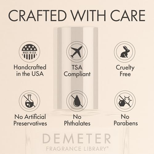 DEMETER Natural Perfume Spray Cologne for Women and Men, Linen, 1 oz