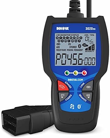 INNOVA 3020RS Fast & Easy-to-Use Check Engine Code Reader, OBD2 Scan tool for ABS Clear with Fix & Part Recommendations, Maintenance Schedules