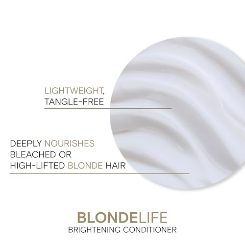 Joico Blonde Life Brightening Conditioner | For Blonde Hair | Illuminate Hydration & Softness | Add Softness & Smoothness | Sulfate Free | With Monoi & Tamanu Oil