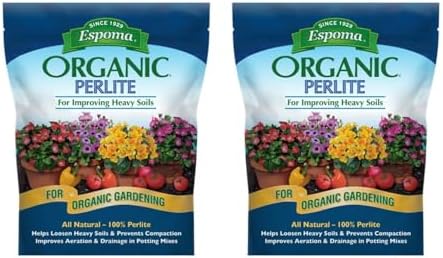 Espoma Organic Perlite, All Natural and Approved for Organic Gardening. Helps Loosen and Aerate Heavy Soils