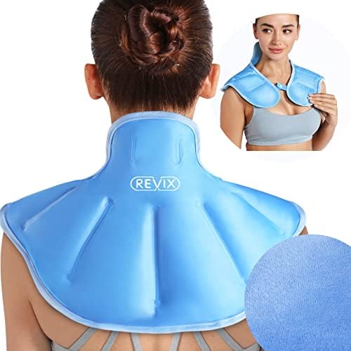 REVIX Ice Pack for Shoulders and Neck, Shoulder Ice Pack for Back Relief