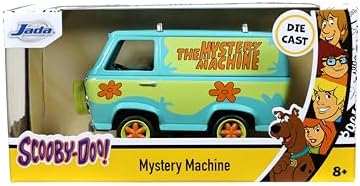 Jada Toys 1:32 Scooby-Doo Mystery Machine Die-Cast Car, Toys for Kids and Adults