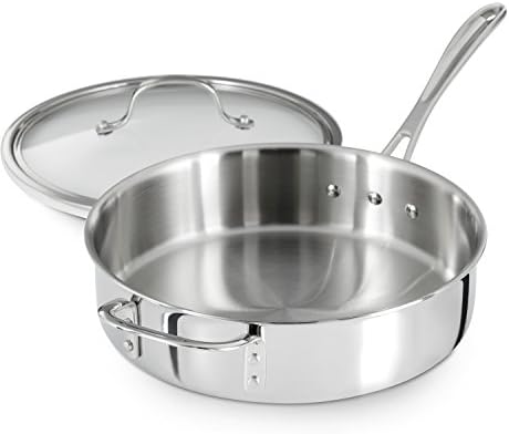 Calphalon Tri-Ply Stainless Steel 3-Quart Saute Pan with Cover