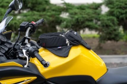 1602M Black Manta X2 Magnetic Tank Bag - Water-Resistant, Tear-Resistant, Industrial Grade Ballistic Nylon with Anti-Scratch Rubberized Polymer Bottom