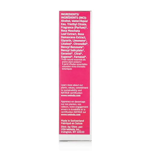 Weleda Wild Rose 24h Deodorant Spray, 3.4 Ounce
