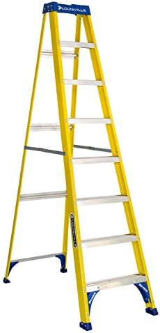 Louisville Ladder 5-Foot Fiberglass Step Ladder, 250-Pound Load Capacity, Type I, FS2005