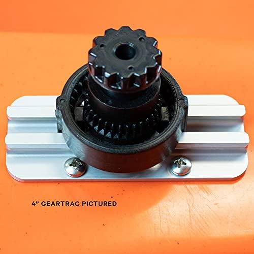 YakAttack GT175 Generation II GearTrac - Size Options | Heavy-Duty Silver Kayak Surface Mount Track | Accessory Mounting | Topside Installation | Compatible with 1/2" Wide Track Hardware