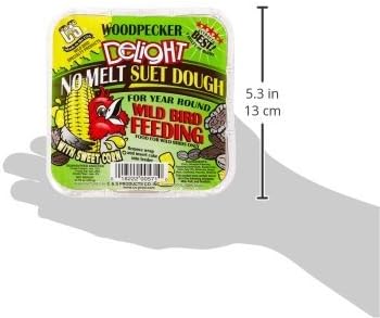 C&S Woodpecker Delight No-Melt Suet Dough
