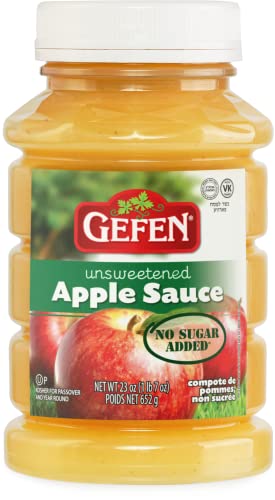 Gefen Apple Sauce, Natural, 23 Ounce (Pack of 12)