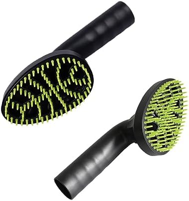 Pet Hair Brush, 1.25"(32mm) Vacuum Cleaner Attachment for Dog & Cat Grooming, 360-degree Rotatable Head, Easy to Wash, Fits Most Vacuum Cleaners
