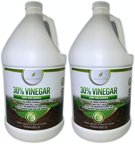 Natural Elements 30% Vinegar | (2) 1 Gallon Pack | Home and Garden Vinegar …