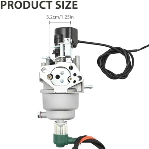 Anxingo Inverter Generator Carburetor, Replacement for Predator 9500 Watt Surper Quiet Generator, Replaces 57080 59188 with Air Intake Gaskets