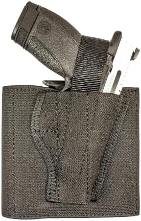 Desantis Apache Concealed Ankle Rig Holster - Right Hand, Black | Fits Diamondback DB380, Beretta Pico, Kahr P380, S&W Bodyguard/2.0 .380