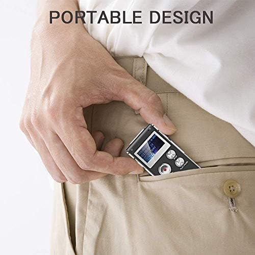 64GB Digital Voice Recorder Voice Activated Recorder for Lectures, Meetings
