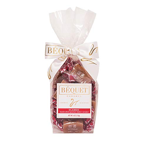 Béquet Classic Caramels - Soft Gourmet Candy - 24oz Resealable Pouch