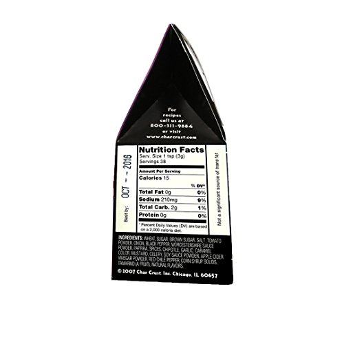 Char Crust - Dry Rub Seasoning (All American Barbecue)- Kosher Parve - 3 Pack (4 oz Each)