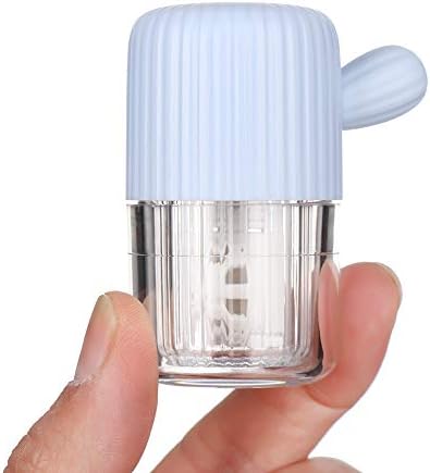 MUDOR Contact Lens Cleaner Machine - Contact Lens Washer Case, Blue
