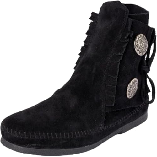 Minnetonka Men's Two Button Boot