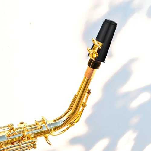 4 Pack Alto Saxophone Mouthpiece Cap, Plastic Alto Sax Mouthpiece Protective Cap Replacement Mouth Piece Protective Cover for Sax, Clarinet