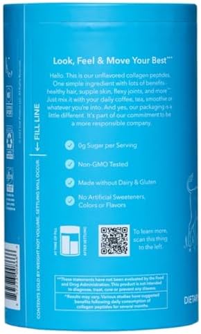 Vital Proteins Collagen Peptides Unflavored Dietary Supplement (Net Wt 24 Oz),