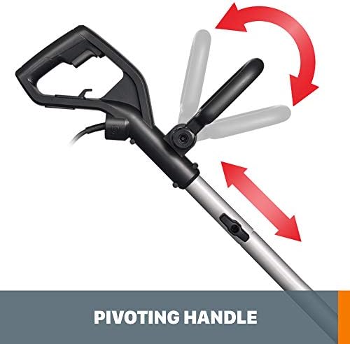 WORX Electric Lawn Edger, 12 Amp 7.5" Trencher for Lawn Landscaping, WG896 | 3-Position Adjustable Cutting Depth, Lawn Edging & Trenching Dual Use