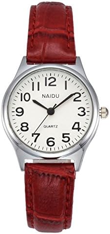 MANIFO Women’s Classical Arabic Numerals Analog Quartz Wrist Watch, 3 ATM Water Resistant