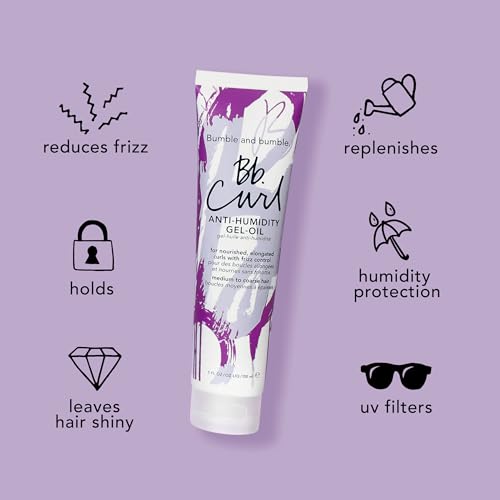 Bumble and bumble. Curl Anti-Humidity Gel-Oil | Anti Frizz | Adds Bounce, Shine, Moisture |For Medium to Thick Coily, Curly Hair | With Jojoba