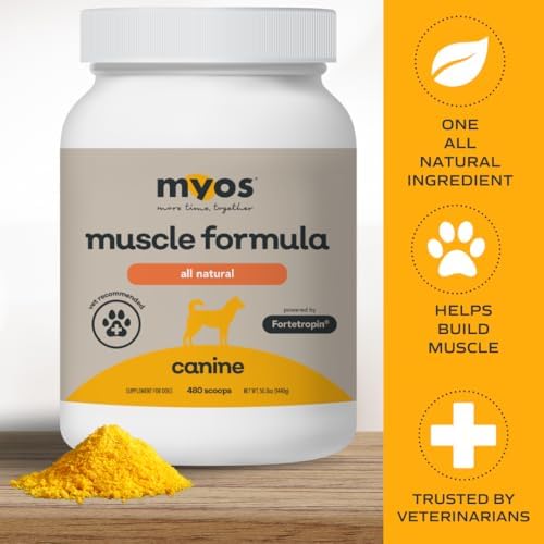 MYOS Canine Muscle Formula - Dog Muscle Builder & Mobility Support - 180 g