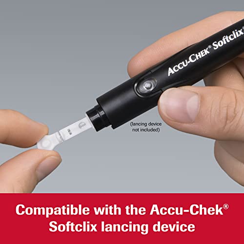 Accu-Chek Softclix Diabetes Lancing Device and 110 Softclix Lancets