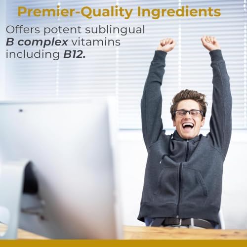 Premier Research Labs Max B-ND Liquid Vitamin - B-Complex for Liver & Brain Health, Liquid Drops for Energy, Immune & Adrenal Support for Men & Women