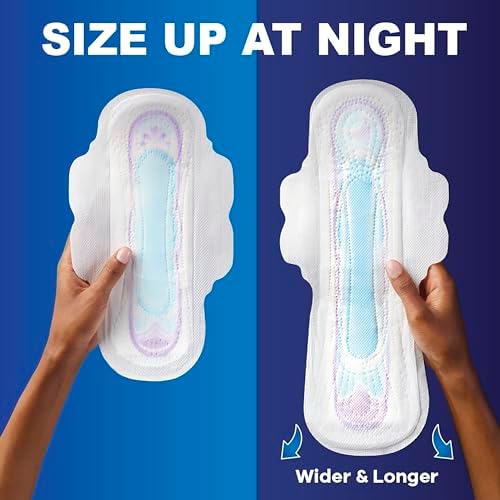 Always Ultra Thin Feminine Pads for Women, Size 1 Regular Absorbency, Multipack, with Wings, Unscented, 36 Count x 2 Packs (72 Count Total)