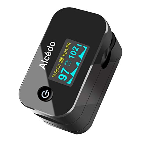 Alcedo Pulse Oximeter Fingertip, SpO2 & Heart Rate Monitor
