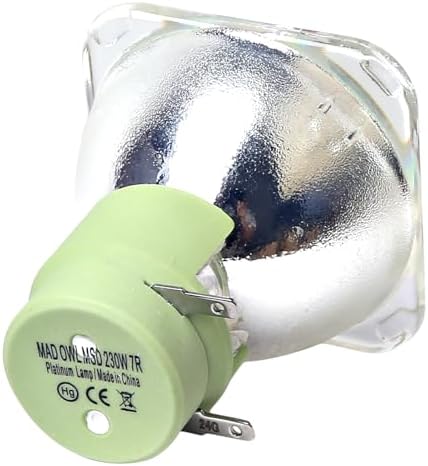 MAD OWL Beam 230 7r Lamp 7r 230w Bulb, Projector Lamps Msd Platinum 7r Lamp for Beam Moving Head Light