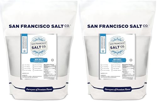Pacific Sea Salt - 5 lbs. Bulk Medium Coarse Grain by San Francisco Salt Company