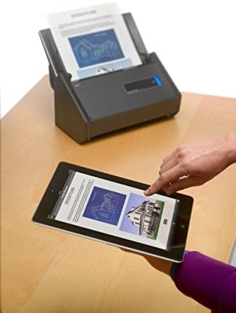 Fujitsu ScanSnap iX500 Color Duplex Desk Scanner for Mac and PC (Renewed)