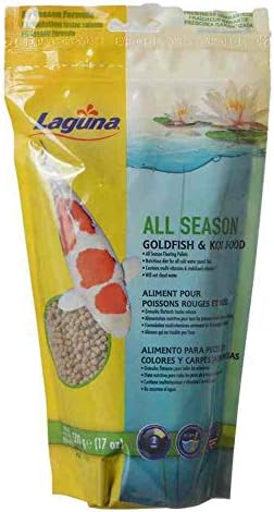 Laguna All Season Goldfish & Koi Floating Food, 17 oz